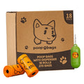 270 Counts Extra-Thick Dog Poop Bags with Nano Dispenser - Odor-Free & Leak-Proof