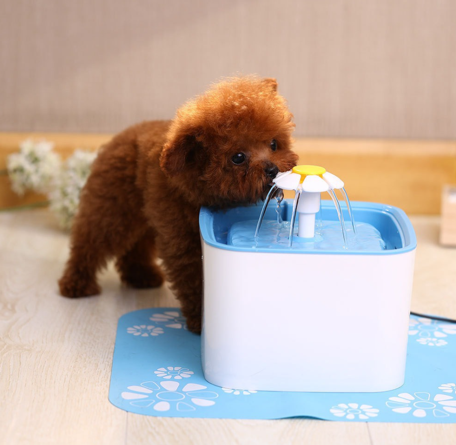 Automatic cheerful pet hydration station! Automatic Pet Water Fountain - Filtered & Quiet Hydration Station for Cats & Dogs ($54.99)