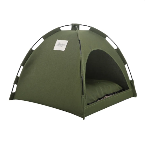Pup (and kitty) Tent! Portable Pup & Kitty Pop-Up Tent - Cozy Indoor/Outdoor Hideaway for Cats & Small Dogs ($39.99)