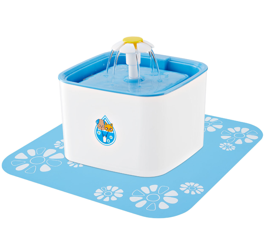 Automatic cheerful pet hydration station! Automatic Pet Water Fountain - Filtered & Quiet Hydration Station for Cats & Dogs ($54.99)